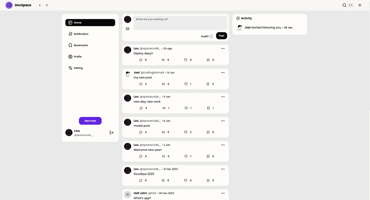 DevSpace project image